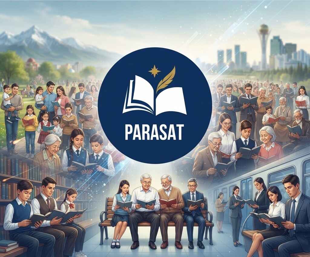 «КІТАП ОҚИТЫН ҰЛТ» РЕСПУБЛИКАЛЫҚ МАРАФОНЫНДА PARASAT АРНАЙЫ БАҒЫТЫ ІСКЕ ҚОСЫЛДЫ