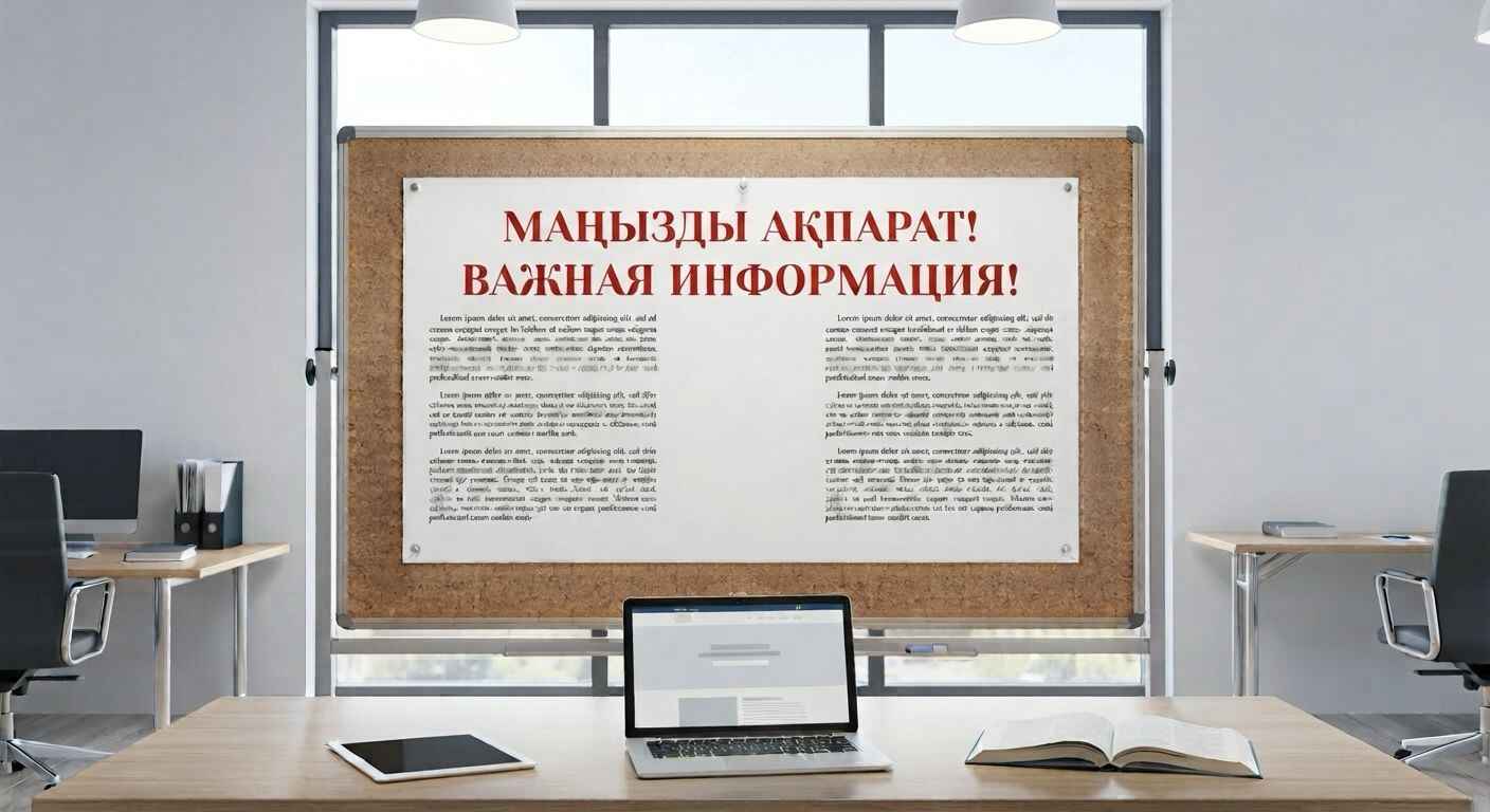 МАҢЫЗДЫ АҚПАРАТ!